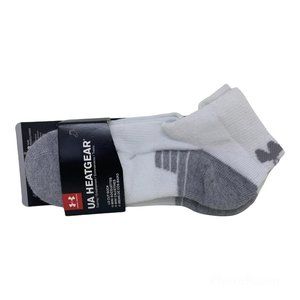 UA Heat Gear Socks Youth 4Y-8Y Low Cut